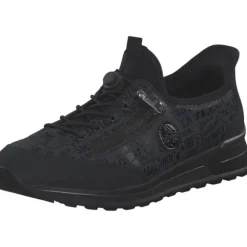 Rieker N1455, Schnürschuhe, Damen, pazifik/ozean/black/schwarz