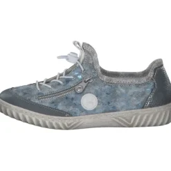 Rieker N0963, Schnürschuhe, Damen, adria/heaven/adria/silverflowe