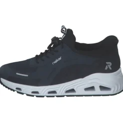 Rieker N5257, Schnürschuhe, Damen, pazifik/pazifik/pazifik/schwar