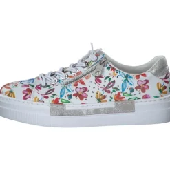 Rieker N4940, Schnürschuhe, Damen, Weiß