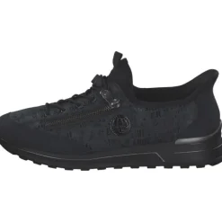 Rieker N1455, Schnürschuhe, Damen, pazifik/ozean/black/schwarz