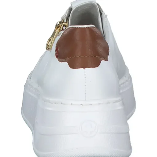 Rieker N5452, Schnürschuhe, Damen, Weiß