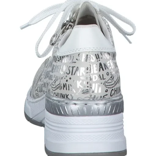 Rieker N4316, Schnürschuhe, Damen, Weiß