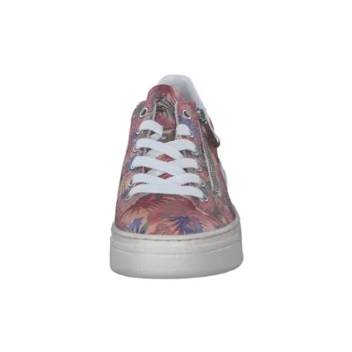Rieker N6401, Schnürschuhe, Damen, rosa-jungle