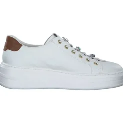 Rieker N5452, Schnürschuhe, Damen, Weiß