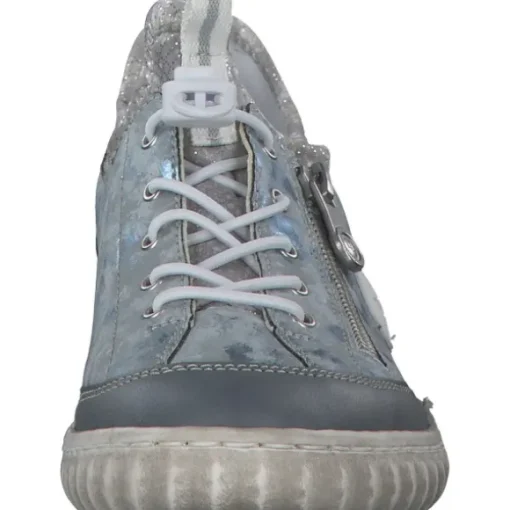 Rieker N0963, Schnürschuhe, Damen, adria/heaven/adria/silverflowe