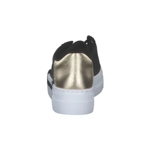 Rieker N4931, Schnürschuhe, Damen, schwarz/lightgold/schwarz