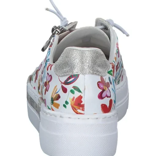 Rieker N4940, Schnürschuhe, Damen, Weiß