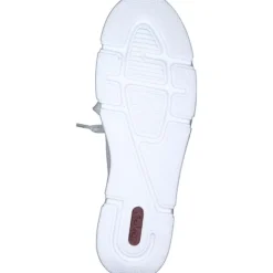 Rieker N5932, Schnürschuhe, Damen, hartweiss/muschel
