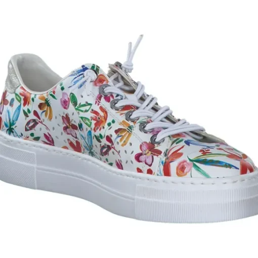 Rieker N4940, Schnürschuhe, Damen, Weiß