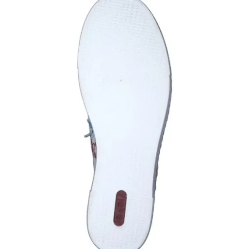 Rieker N4940, Schnürschuhe, Damen, Weiß