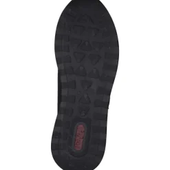 Rieker N1411, Schnürschuhe, Damen, schwarz/schwarz-metallic/black