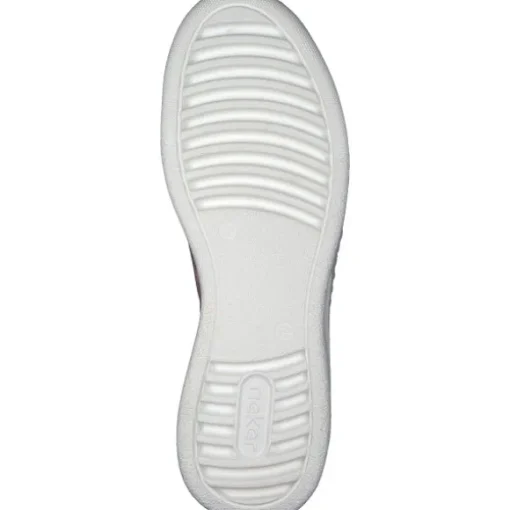Rieker N6401, Schnürschuhe, Damen, rosa-jungle