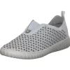 Rieker N0965, Slipper, Damen, weiss/cement