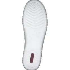 Rieker N0965, Slipper, Damen, weiss/cement