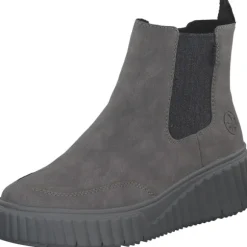 Rieker N2553, Stiefeletten, Damen, grey/anthrazit