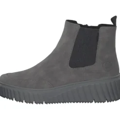 Rieker N2553, Stiefeletten, Damen, grey/anthrazit