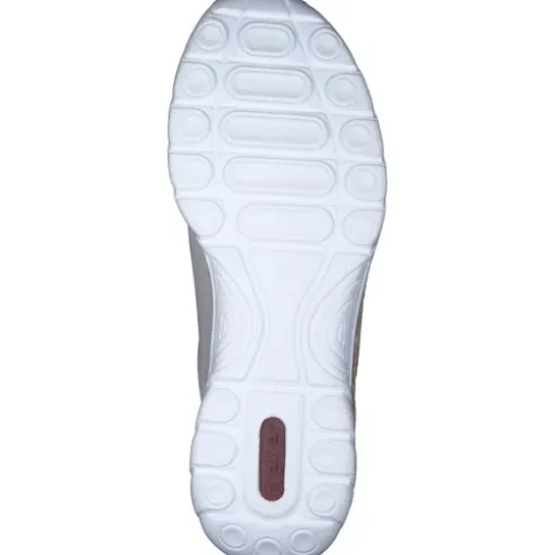 Rieker N42G5, Schnürschuhe, Damen, perle/kreide