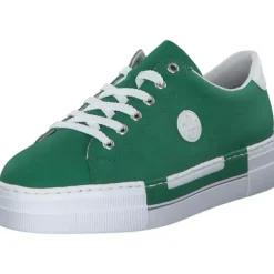 Rieker N49W1, Schnürschuhe, Damen, Grün
