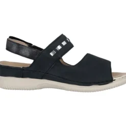 Rieker V7473, Keilsandaletten, Damen, Blau