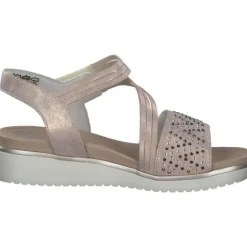 Rieker V3764, Keilsandaletten, Damen, rosegold