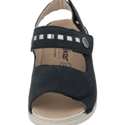 Rieker V7473, Keilsandaletten, Damen, Blau