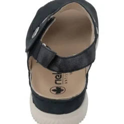 Rieker V7473, Keilsandaletten, Damen, Blau