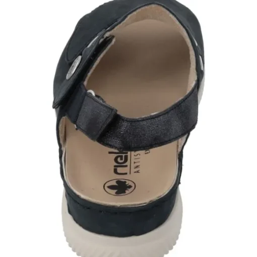 Rieker V7473, Keilsandaletten, Damen, Blau