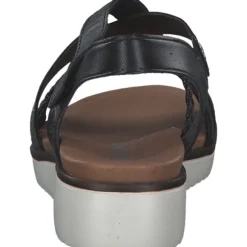 Rieker V3773, Keilsandaletten, Damen, Schwarz