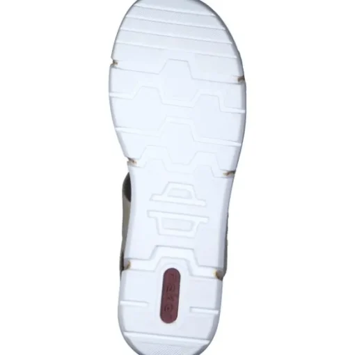 Rieker V2366, Keilsandaletten, Damen, Beige