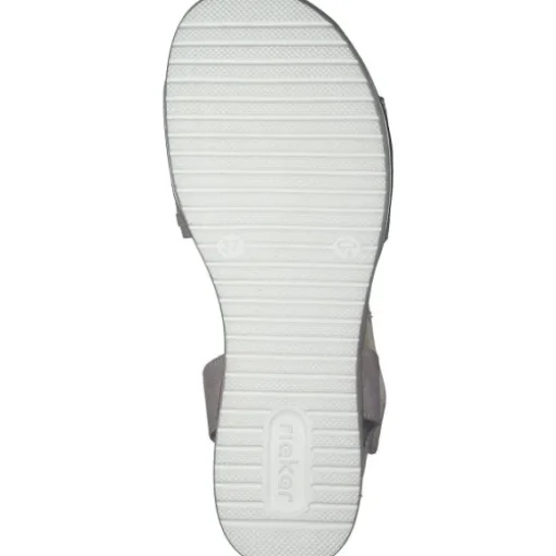 Rieker V3764, Keilsandaletten, Damen, rosegold