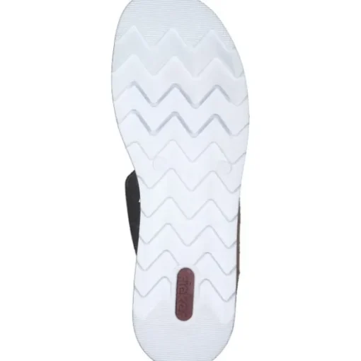 Rieker V7947, Pantoletten & Badeschuhe, Damen, Schwarz