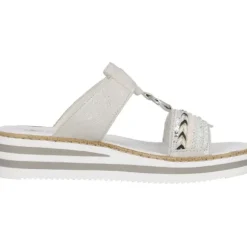 Rieker V02M6, Pantoletten & Badeschuhe, Damen, Grau (Silver)