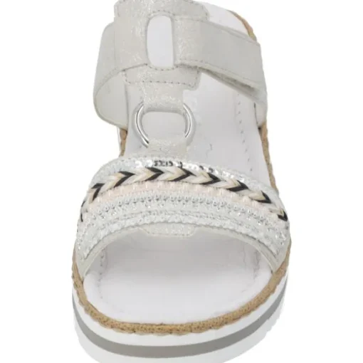 Rieker V02M6, Pantoletten & Badeschuhe, Damen, Grau (Silver)