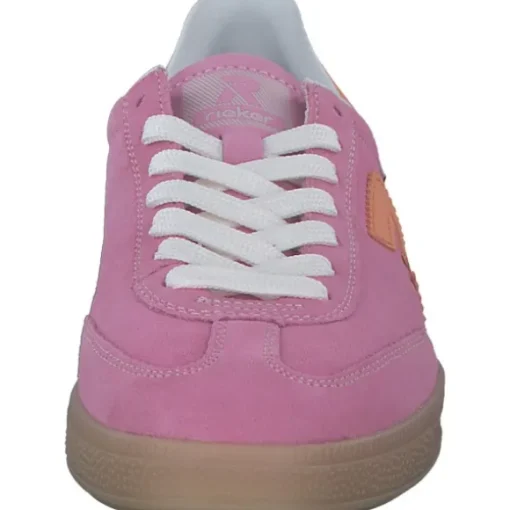 Rieker W2200, Schnürschuhe, Damen, pink/carrot