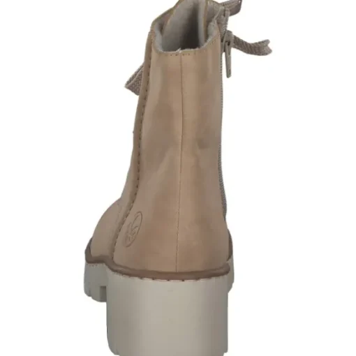 Rieker X5702, Stiefeletten, Damen, Beige (marble)