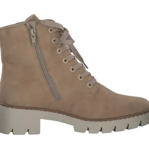 Rieker X5702, Stiefeletten, Damen, Beige (marble)
