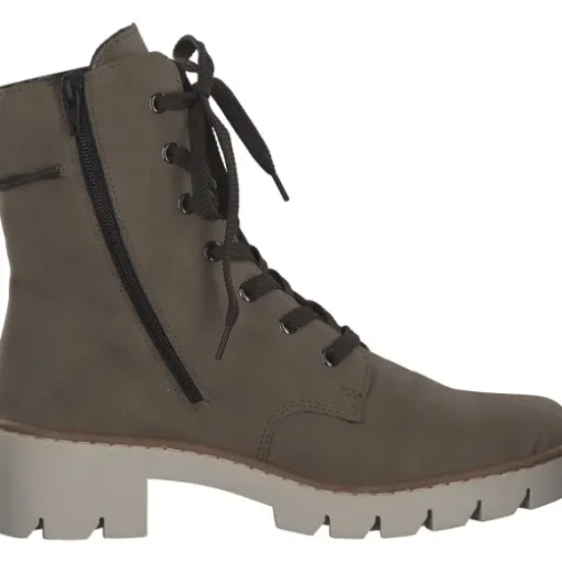 Rieker X5720, Stiefeletten, Damen, leinen/brown
