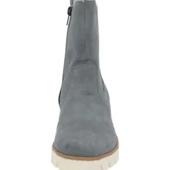 Rieker X5780, Stiefeletten, Damen, Blau (Jeans/Leinen)