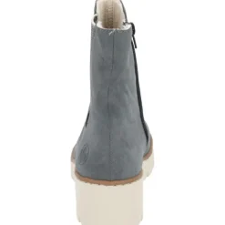 Rieker X5780, Stiefeletten, Damen, Blau (Jeans/Leinen)