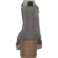 Rieker Y9071, Winterstiefeletten, Damen, Grau (Leinen)