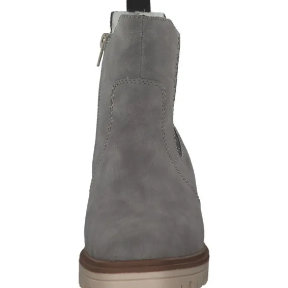 Rieker Y9071, Winterstiefeletten, Damen, Grau (Leinen)