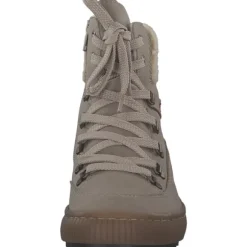 Rieker Z6638-64 , Schnürstiefel, Damen, congo/beige