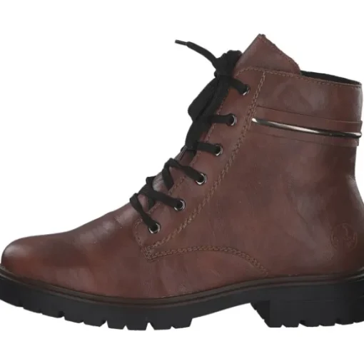 Rieker Z2842, Schnürstiefel, Damen, fuchs