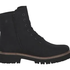 Rieker Z5723-00, Schnürstiefel, Damen, schwarz/schwarz