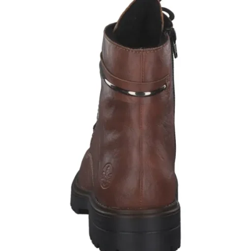 Rieker Z2842, Schnürstiefel, Damen, fuchs