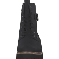 Rieker Z5723-00, Schnürstiefel, Damen, schwarz/schwarz
