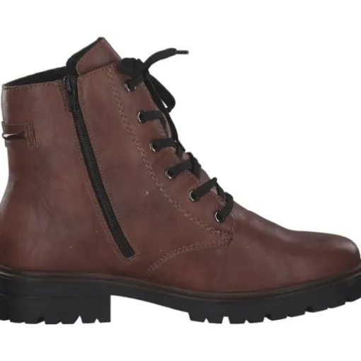Rieker Z2842, Schnürstiefel, Damen, fuchs