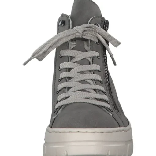 Rieker Z7410, Schnürstiefel, Damen, grey