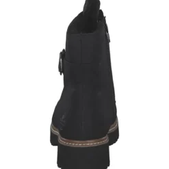 Rieker Z5723-00, Schnürstiefel, Damen, schwarz/schwarz